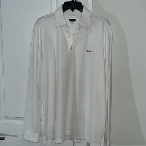 Greg Norman Collection Shirts New 89 Whitepoly Gregnorman